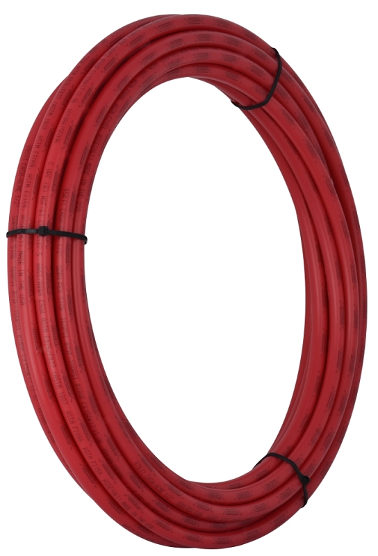 SharkBite U860R100 Pipe, 1/2 in OD, 100 ft L, PEX-B, Polyethylene, Red